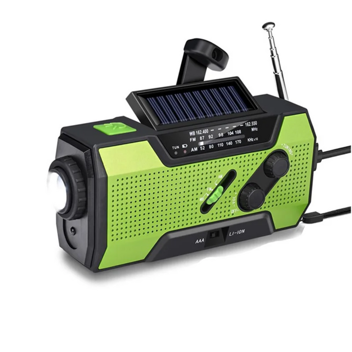 Multifunctional Emergency Radio – Reliable Power & Communication