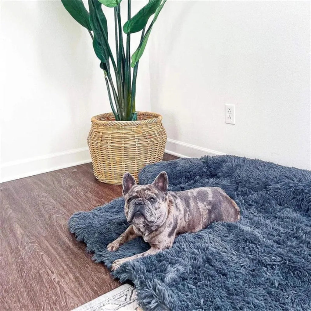 Plush Pet Warming Bed Mat