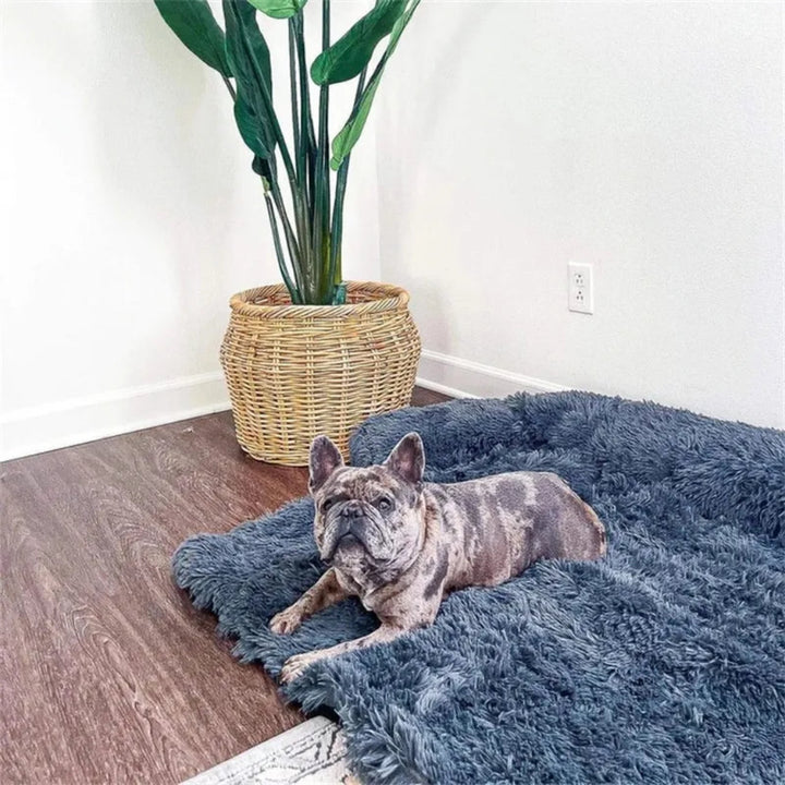 Plush Pet Warming Bed Mat