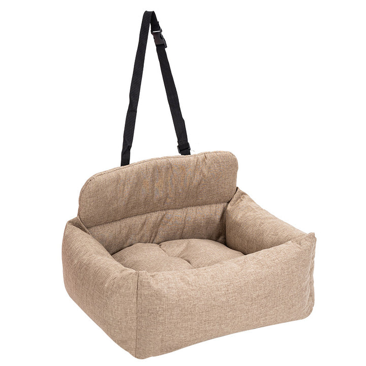 Travel Bolster Full Durable Washable Dog Car Back Seat Bed