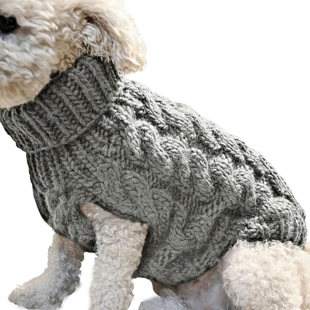 Knit Pet Sweater for Small Dogs