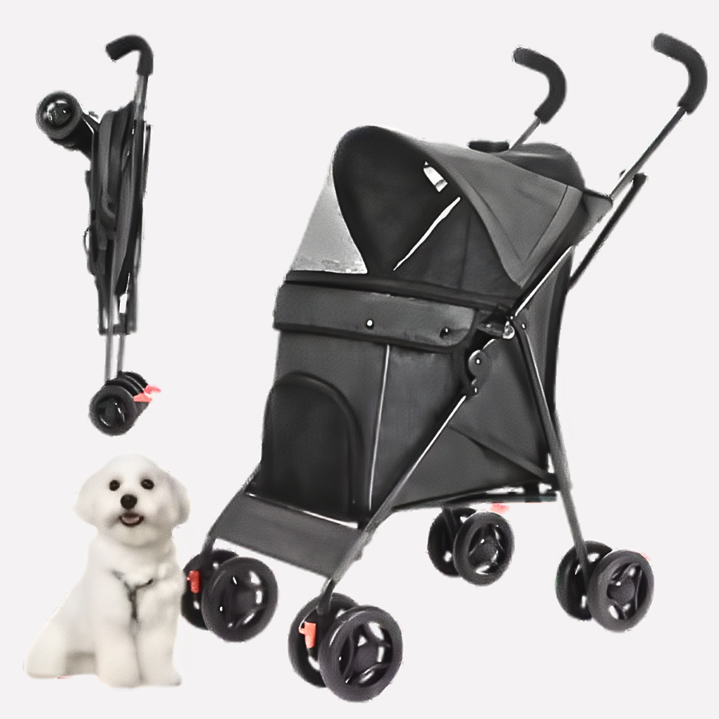 Foldable Dog Stroller Buggy – Noko Pets