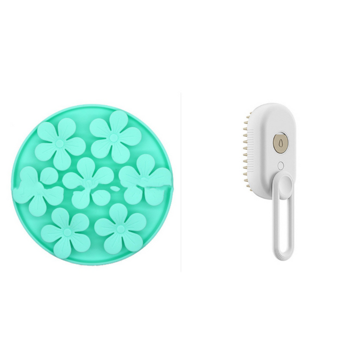 3-in-1 Electric Steam Pet Grooming Brush