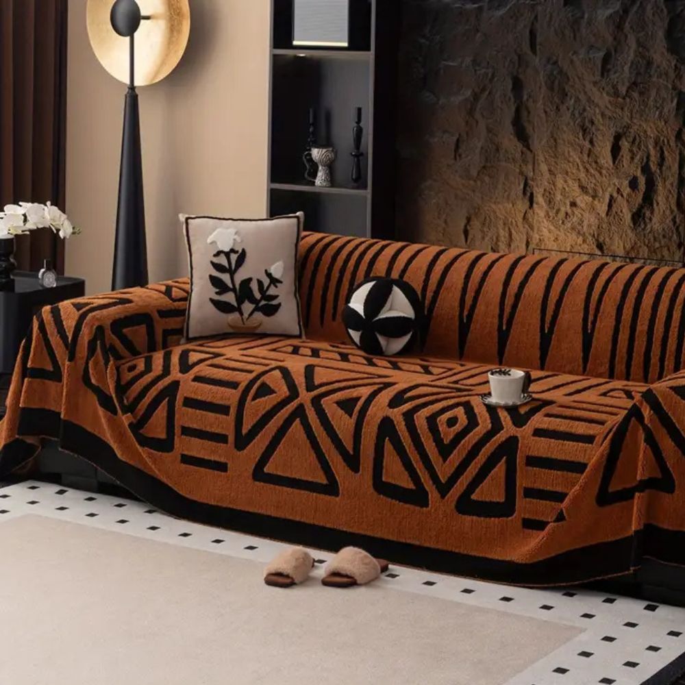 Urban Maze Couch Cover