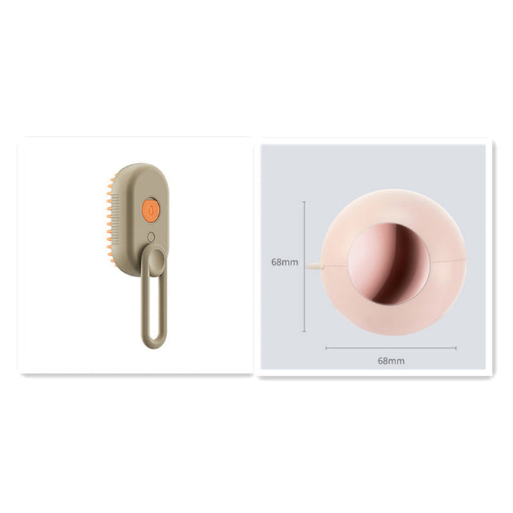 3-in-1 Electric Steam Pet Grooming Brush