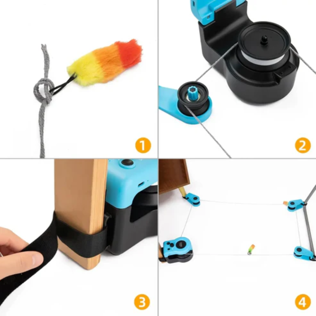 Interactive Cat Toy Motion Based Game for Indoor Cats