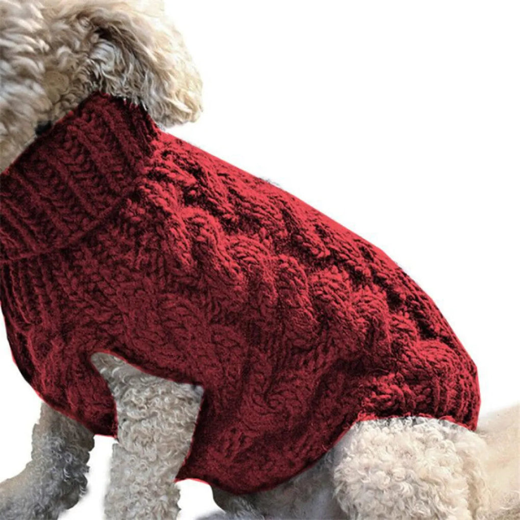 Knit Pet Sweater for Small Dogs