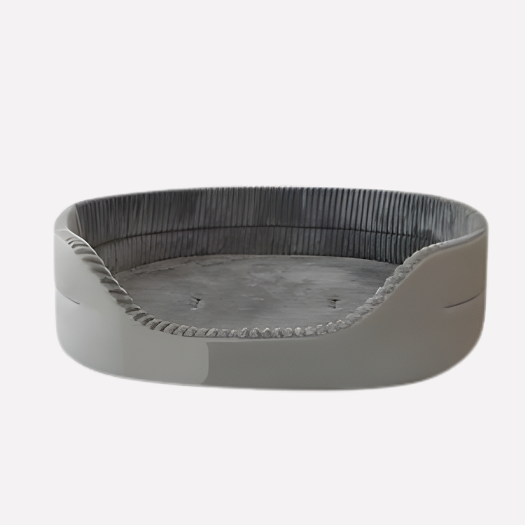 Solid Washable Dog Bed for Large Dogs