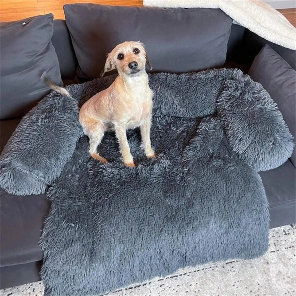 Plush Pet Warming Bed Mat