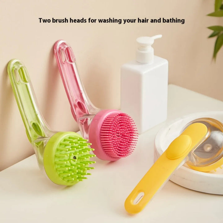 Long Handle Pet Bath Brush