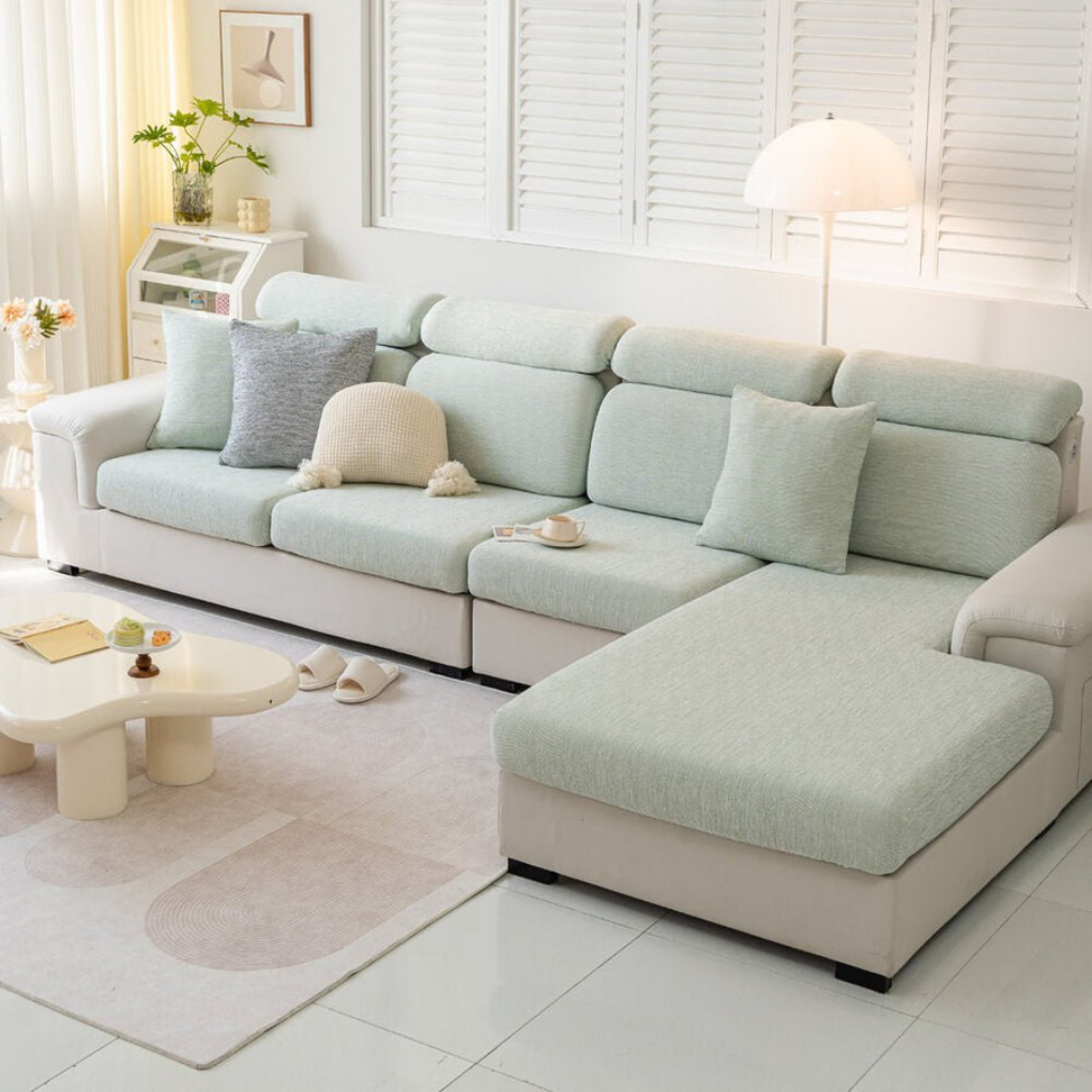 MagicLinen Linen Couch Cover