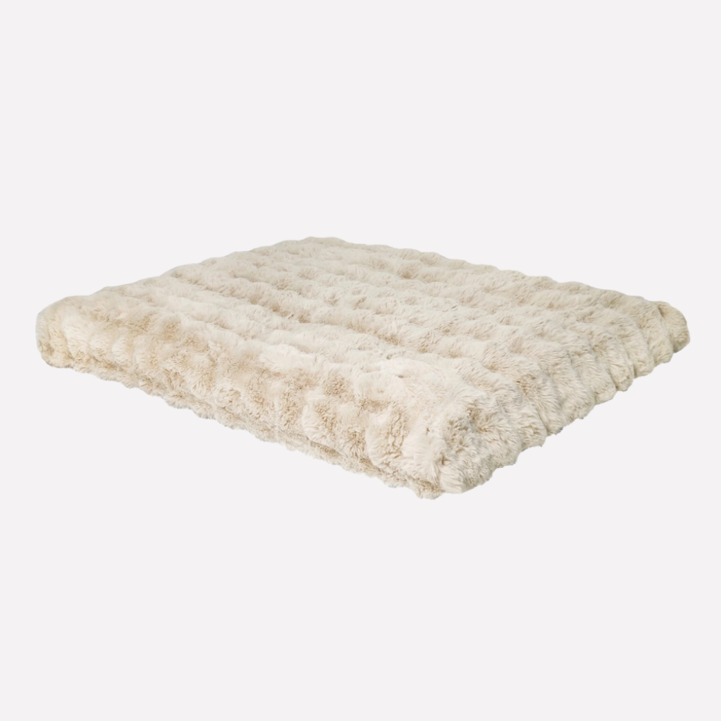 Plush Dog Mattress with Washable Cover