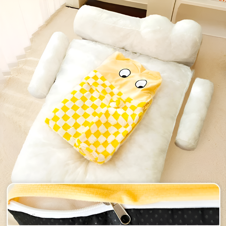 Dog Sofa with Washable Cover