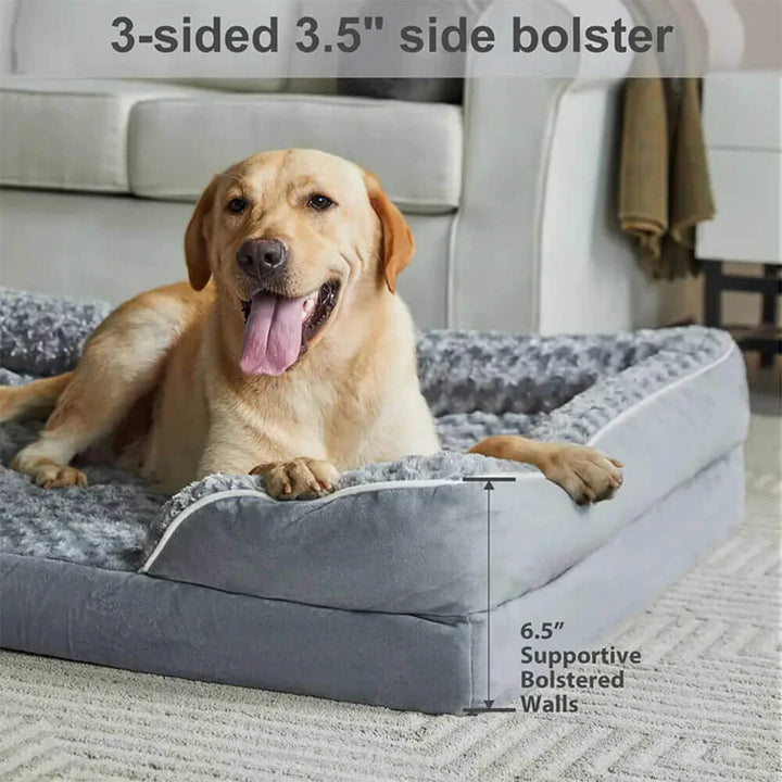 Detachable Water-Repellent Full Surround Support Orthopaedic Dog Bed