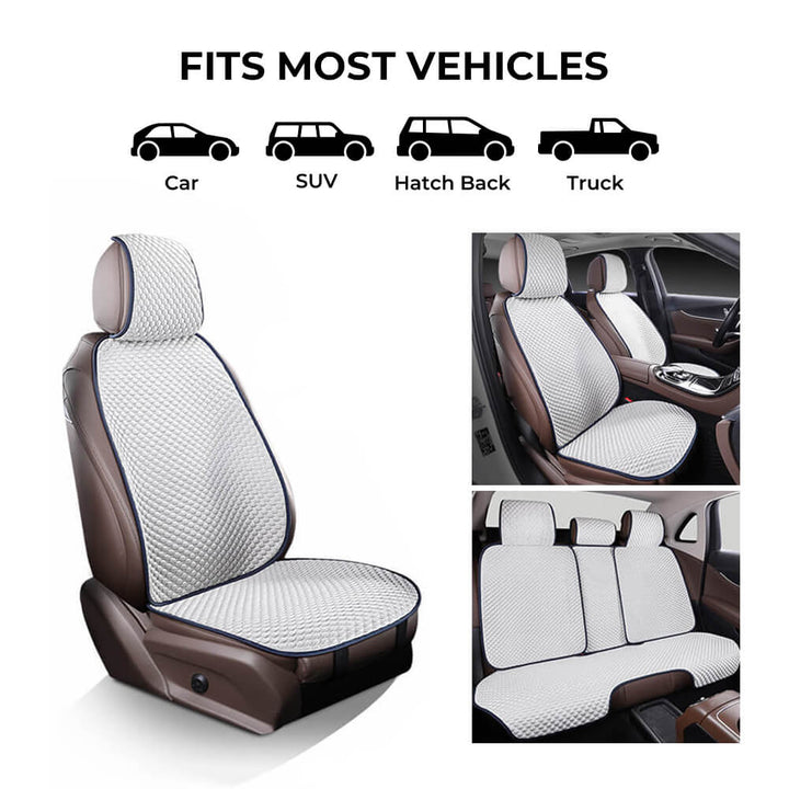 Ice Silk Cooling Breathable Car Seat Protective Human Dog Car Seat Cover