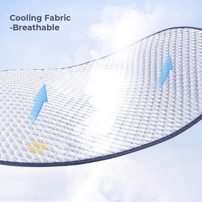 Ice Silk Cooling Breathable Car Seat Protective Human Dog Car Seat Cover