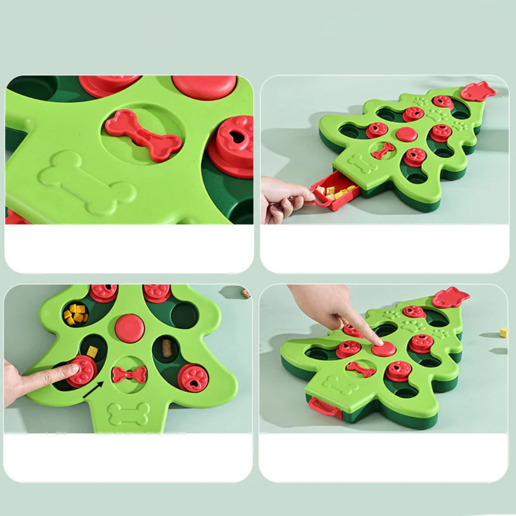 Interactive Dog Puzzle Slow Feeder Bowl