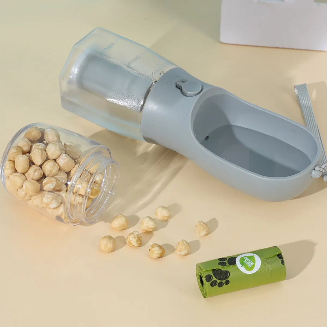3-in-1 Portable Pet Water Bottle