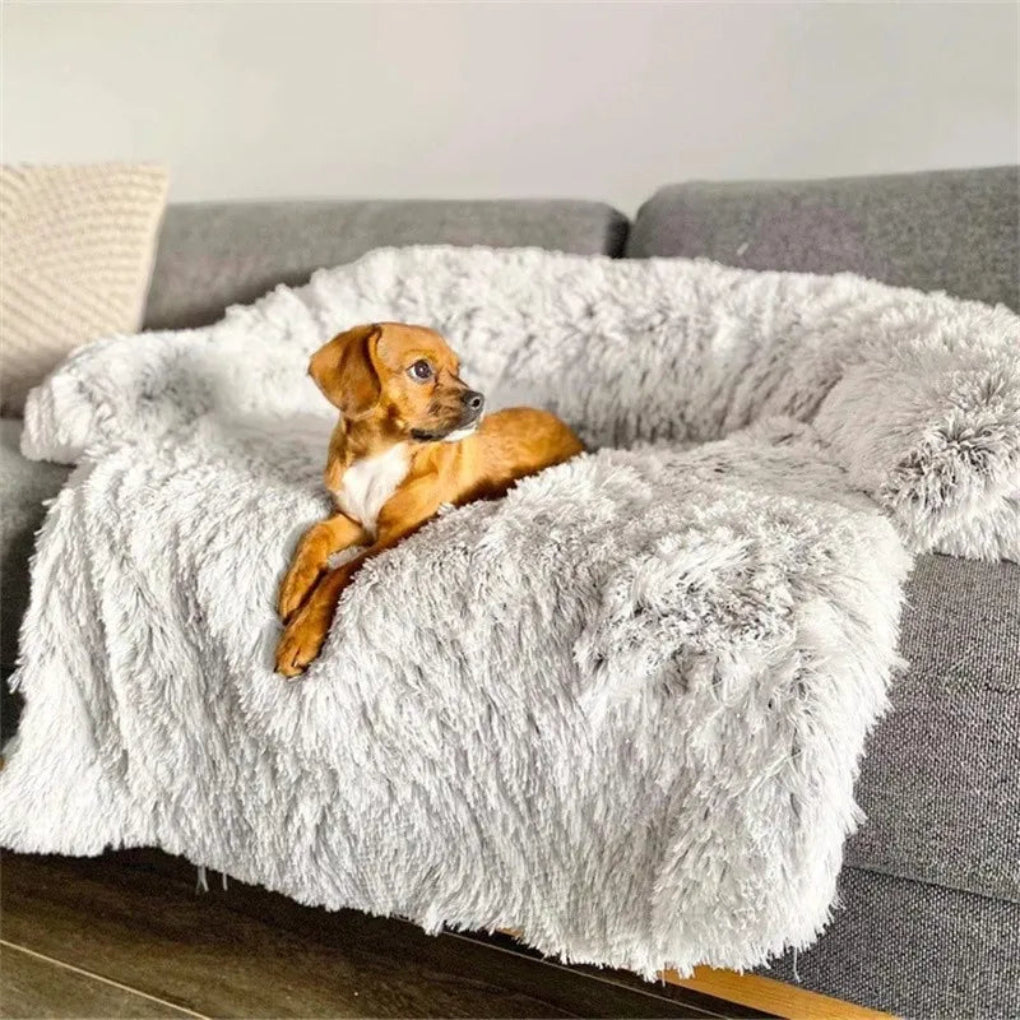 Plush Pet Warming Bed Mat