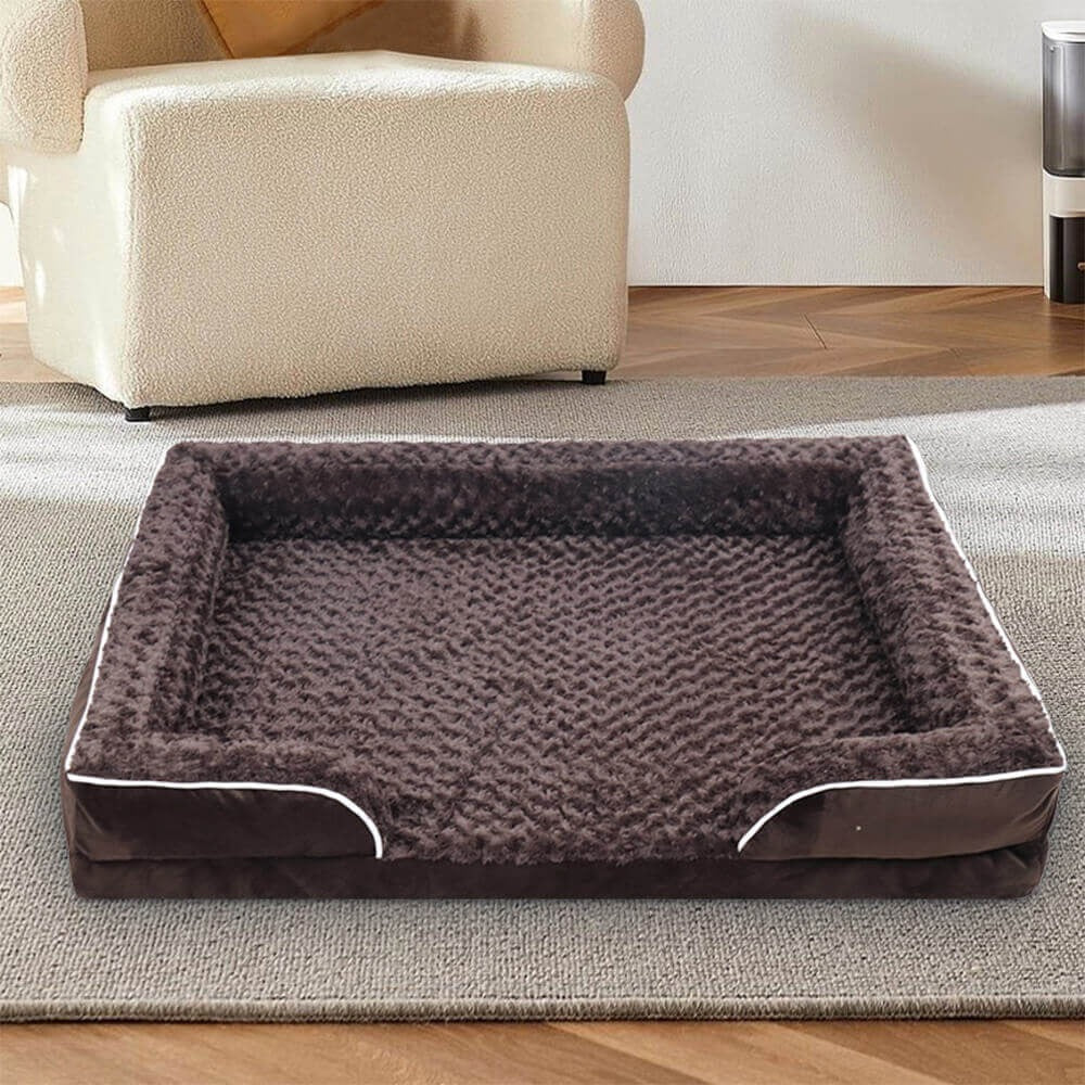 Detachable Water-Repellent Full-Surround Orthopaedic Dog Bed