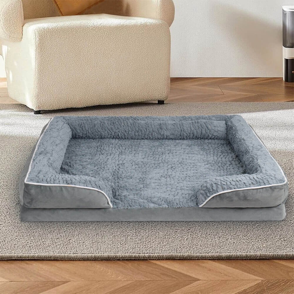 Detachable Water-Repellent Full-Surround Orthopaedic Dog Bed