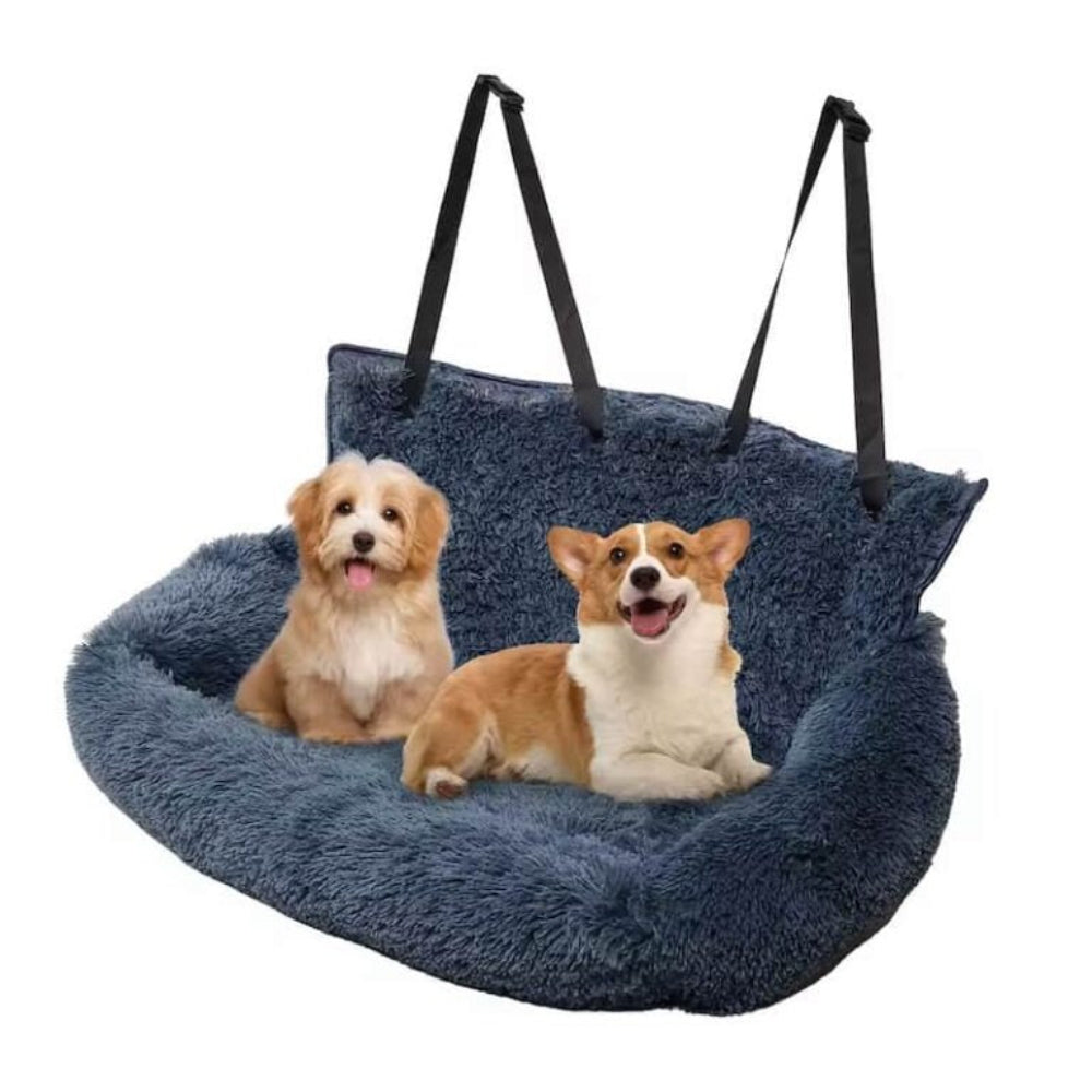 TravelCalm Dog Car Seat Bed – Soothing Comfort for Stress-Free Journeys