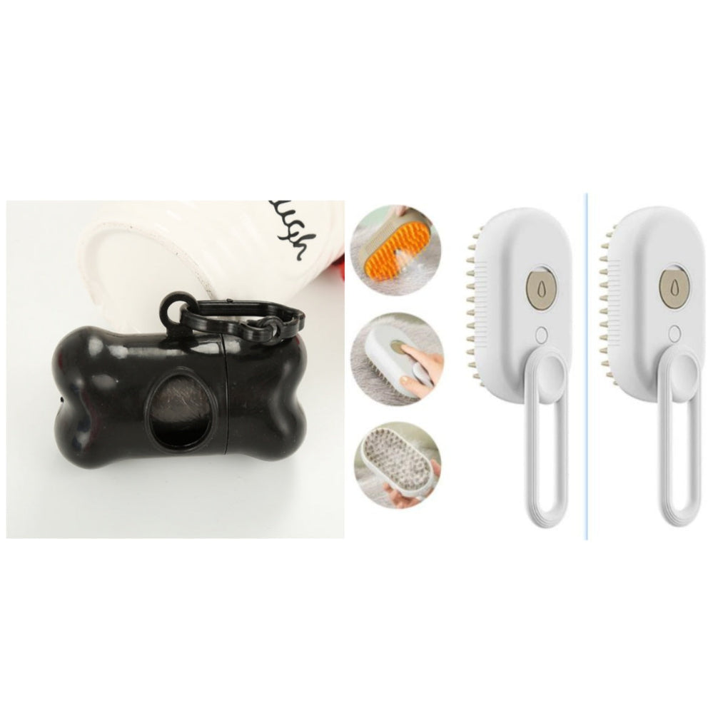 3-in-1 Electric Steam Pet Grooming Brush