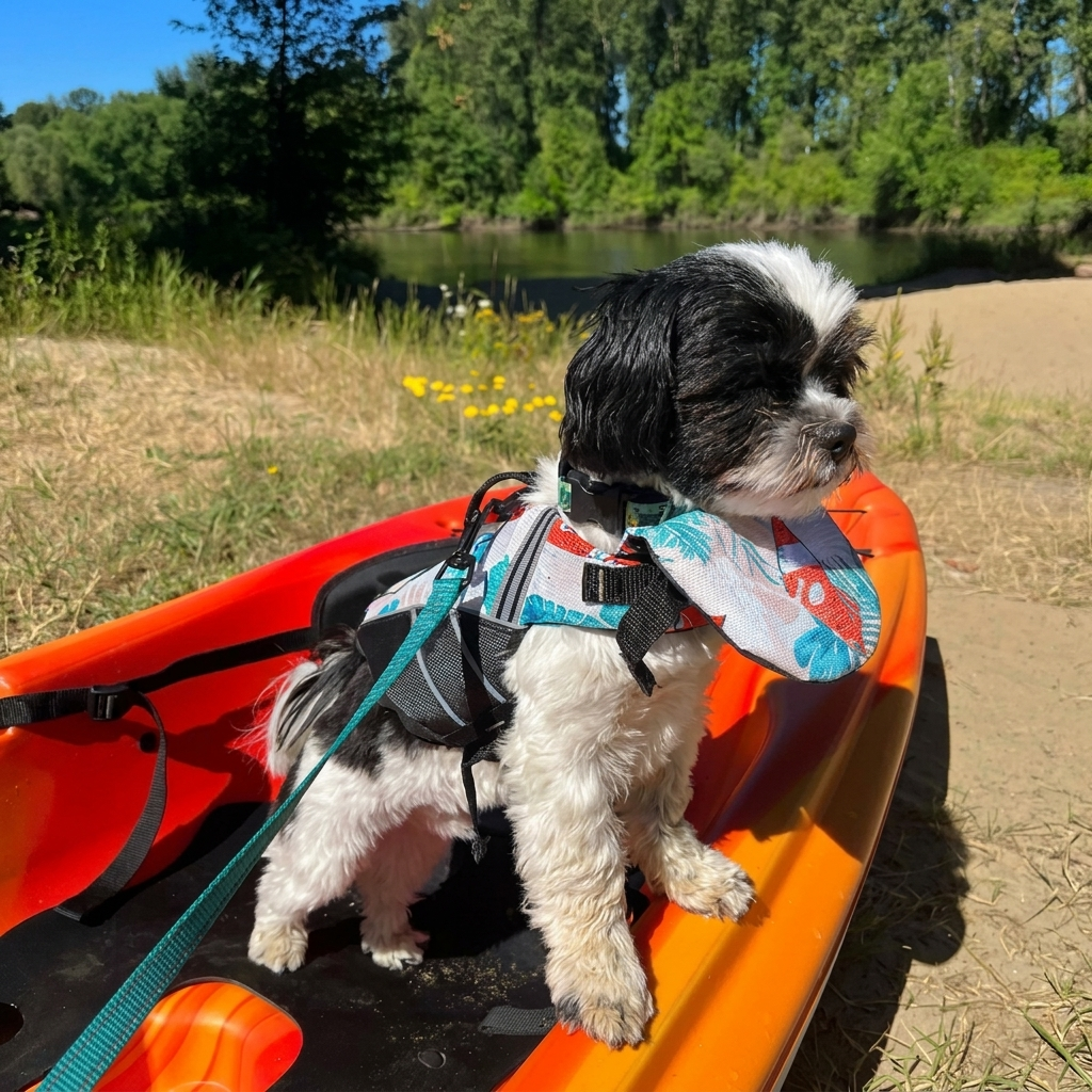 Dog Life Vest Buoyancy Swimsuit