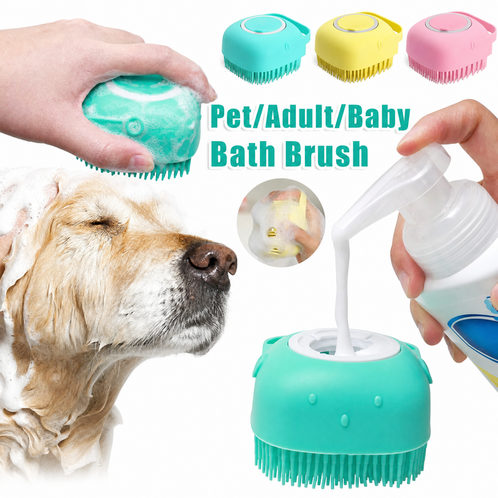 Pet Bath & Massage Brush